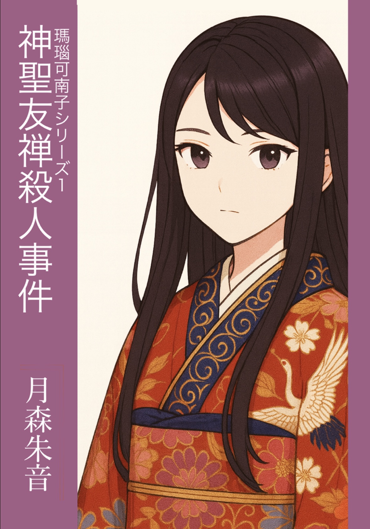 可南子シリーズ「神聖友禅殺人事件」 カバー画像
